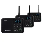Wuloo 10Channel Wireless Intercom System for Home Office Room & Room Communicate