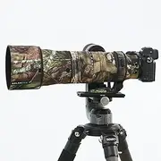 ROLANPRO Waterproof Lens Camouflage Coat for Nikon Z 180-600mm F/5.6-6.3 VR Rain Cover Lens Protective Sleeve Guns Case Clothing (#23 Brown Jungle Waterproof)
