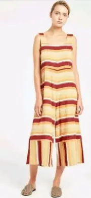 NWT $220 Zulu & Zephyr Ecliptic Pantsuit Romper - Multi - Sz M