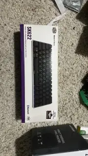 Cooler Master SK622 Wireless 60% Black Mechanical Keyboard Red switch