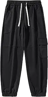 [JEShifangjiusu] Mens Fashion Baggy Sweatpants Lightweight Workout Cargo Trousers Athletic Chino Pants Joggers with Pockets