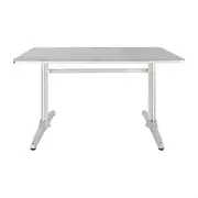 Bolero Double Pedestal Table Rectangular 600mm PAS-U432