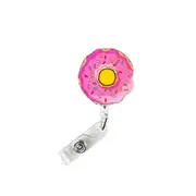 5Pc Cartoon Doctor Nurse Retractable Pull Badge Reel ID Lanyard Name Tag Card Badge Holder Reel School Office Supplies