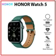 NEW HONOR Watch 5 GREEN 1.85" AMOLED 5ATM Bluetooth GPS Android iOS Smartwatch