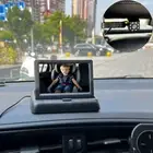 "Flip-Fold Baby Car Mirror & Backseat Camera Monitor with Wide-Angle, 12V Car Ch