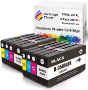 8 Pack (2BK,2C,2M,2Y) Compatible Ink for HP 950XL 951XL for HP Officejet PRO 251dw PRO 276dw Pro 8100 N811 Pro 8100 N811a Pro 8600 N911a Pro 8600 Plus N911g Pro 8610 Pro 8620 Pro 8630