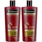 Tresemme Keratin Smooth Shampoo with Marula Oil 23.67 Fl Oz Pack of 2