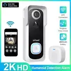 2025 Wireless Doorbell WiFi Video Door Bell Intercom Phone Smart Security Camera