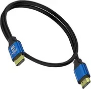 4K HDMI Cable, Tunghey High Speed HDMI to HDMI Cable HDMI 2.0 Cord Supports 4K@60Hz, 2K, 1080P, HDCP 2.2, HDR, 3D, ARC & Ethernet for HDTV, Laptop, Monitor, PS5, Xbox (1M)