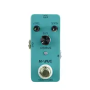 CHORUS Electric Guitar Effect Pedal w/ 1/4" Mono Jack for Input and Output DC 9V