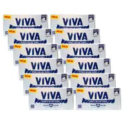 240pc Viva Rinse & Re-Use Paper Towel Reuseable Cloth-Like Table Napkin Sheets