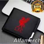 LFC LIVERPOOL YNWA 球型折疊皮革錢包 COOL DISTRO 男士女士