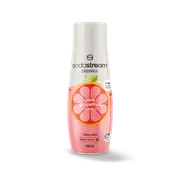 SodaStream Classics Zeroes Pink Grapefruit 440ml Sparkling Soda Water Syrup Drink- Makes 9L
