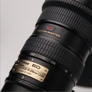 ( 大三元鏡頭 )Nikon AF-S 70~200mm F2.8G ED VR 望遠變焦鏡頭  小黑五 二手相機