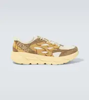 [Hoka One One] Hoka One One Clifton L suede sneakers UK 8.5 beige