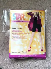 SPANX BBW sz G Back Drop Black High Waisted Mid Thigh Shaper Style 2170 NWT