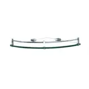 250*250mm Clear Corner Glass Shelf