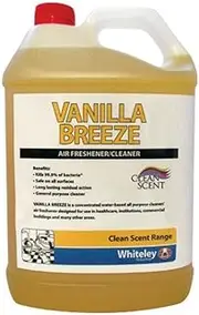 Whiteley Vanilla Breeze 5Lt Air Freshener and Cleaner