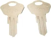 Sentry Safe Keys Cut to Codes 3A2 3B2 3C2 3D2 3E2 3F2 3G2 3H2 3J2 3K2 Model 1100 (Keys 3J2)