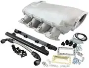 Aeroflow GM LS Modular Intake Manifold Rectangle Port Low Rise EFI Natural Aeroflow - AF6063-6000