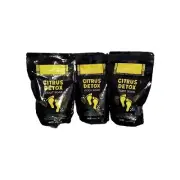 Citrus Detox Foot Soak - Removes Toxins / Immunity Boosting Lot Of 3! New Sealed
