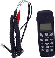 Operitacx Corded Phone Tester LCD Display Landline Phone Volume Simple Design for Home Office Simplicity for Hotels and Desktop Use