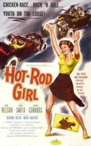 Hot Rod Girl poster Lori Nelson 1956 Old Film Movie Photo 1