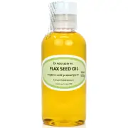 PURE FLAX SEED OIL COLD PRESSED ORGANIC RAW VIRGIN 2,4,8,12,24,36 oz GALLON