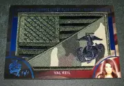 2018 Benchwarmer VAL KEIL Hot For Teacher SUPER FLAG Blue Foil #1/1 Playboy CSI