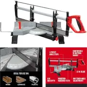 CRAFTSMAN Mitre Box & Saw System Adjustable Angle Clamps NEW - LIFETIME WARRANTY