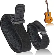 Coehaopike Guitar Bass Fret Wrap String Muter Fretboard Wraps Noise Reducer Dampener Universal for 7 String Acoustic Electric Classic Guitar Bass String Instrument (Black)