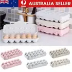 12/18 Grids Egg Tray Egg Holder Egg Box Kitchen Fridge Egg Container Organize