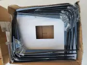 Shelf Bracket (20PK) 8 in. x 10 in. Everbilt Black Lot of 20