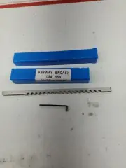 HSS 1/8A Push-Type Keyway Broach Metric Tools Pulley Bore Key Way 1/8" A