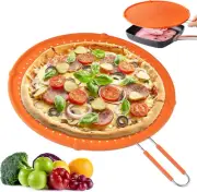Splatter Guards for Frying, Ohola Grease Heat- Resistant Screen Pan, Silicone