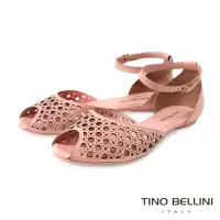 在飛比找momo購物網優惠-【TINO BELLINI 貝里尼】巴西進口魚口平底涼鞋FS