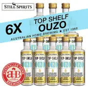 6x Still Spirits Top Shelf Ouzo Essence Home Brew Spirit Making Distilling