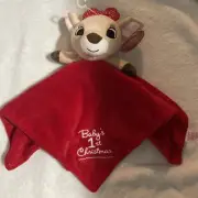 Rudolph the Red Nosed Reindeer Clarice Blanky Security Blanket NWT