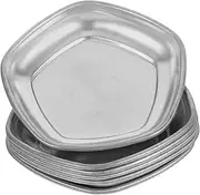 Toyvian Artists Palette 6pcs Paint Mixing Trays Pigment Mixing Plate Watercolor Tray for Model Painting