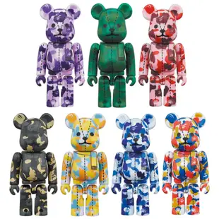 【BE@RBRICK】庫柏力克熊 A BATHING APE(R) 一中盒/盲盒(2代,3代,4代)