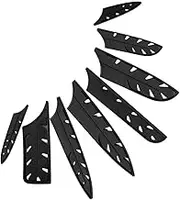 Cabilock Knives Set 8pcs Knives Edge Guards Blade Protector Knives Covers Sleeves Universal Blade Guards Protector for Kitchen