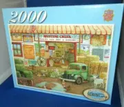 SIGNATURE COLLECTION FARM & FLEET STORE 2000 PC JIGSAW PUZZLE, NEW SEALED IN BOX