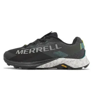 【MERRELL】野跑鞋 MTL Long Sky 2 Shield 女鞋 黑 綠 越野 防水 戶外 反光 黃金大底(ML067432)