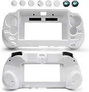 L2 R2 Trigger Hand Grip Shell Controller Protective Case for Sony Playstation PS Vita 1000 （White）