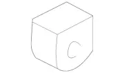 Genuine Nissan Stabilizer Bar Bushing 54613-8J021 (for: Nissan)