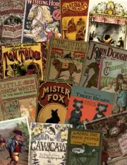 25+ Lot Children's Book Cover Images Ephemera Vintage Style for Junk Journal
