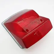 VESPA Original OEM Retro Rear Light, Red, Fits Vespa P125X, P150X, P200E, P80, P80X, PX100, PX125, PX150, PX200, T5 Classic, Incandescent Light Source, Retro Design, Vespa Original Spare Parts