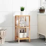 Bathroom Shelf 36x36x79 cm Solid Wood Walnut Bookcases