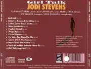 JODI STEVENS - GIRL TALK NEW CD