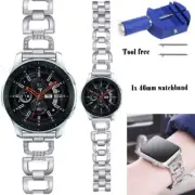 For Samsung Gear S3 Classic SM-R775T Stainless Steel Strap Metal Watch Band Tool